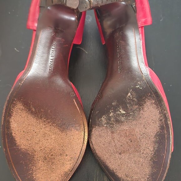 Bottega Veneta Red Leather pumps - Picture 4 of 4